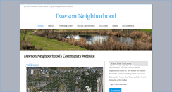 Desktop Screenshot of dawsonneighborhood.org