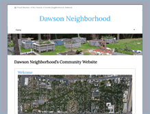 Tablet Screenshot of dawsonneighborhood.org